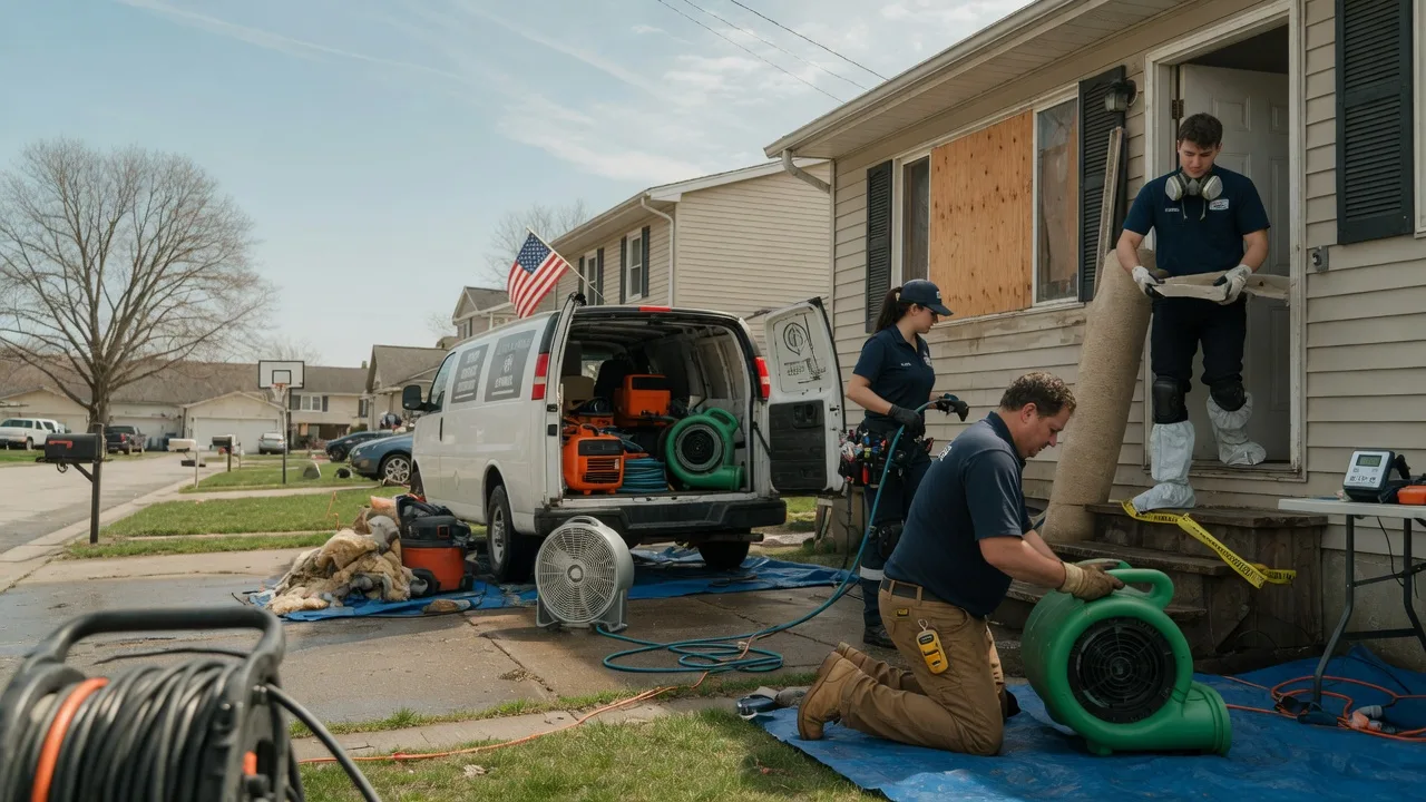 Water Damage Restoration in Centralia, KS near me